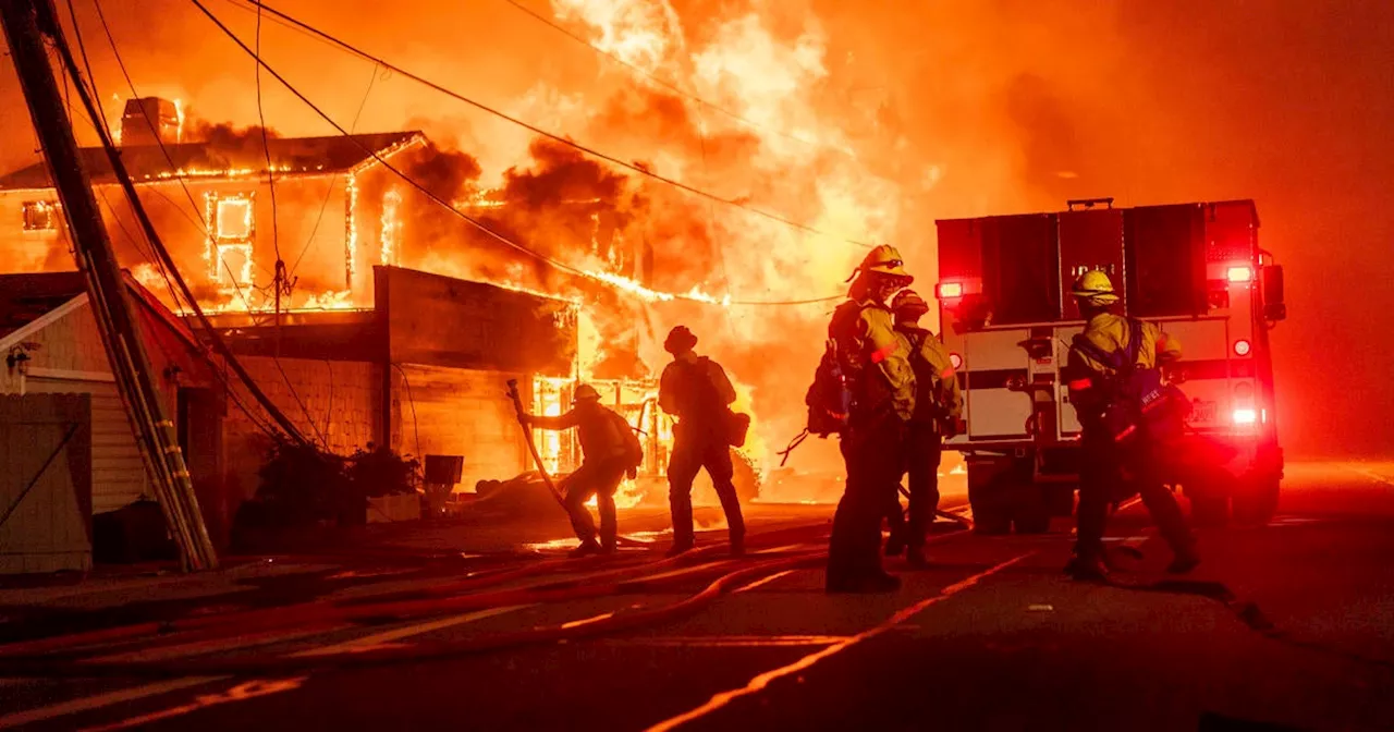 Eaton Fire Ravages Altadena, California; Evacuations Ordered