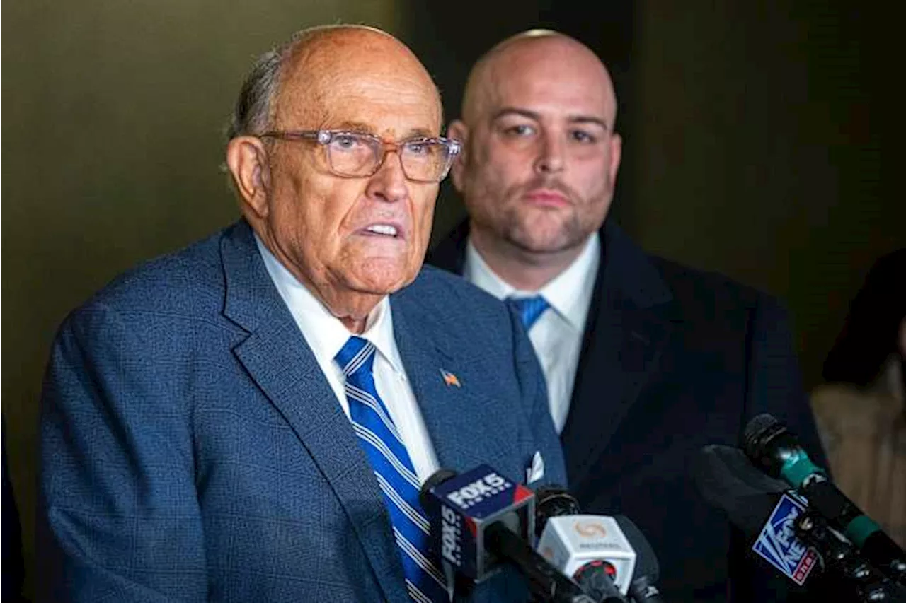 Lawyers collecting $148 million judgment from Rudy Giuliani say World Series rings must be given up