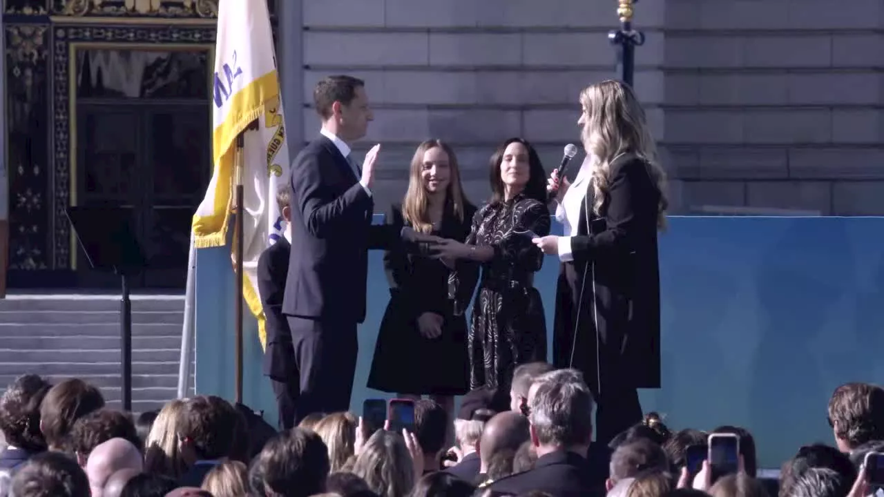 Daniel Lurie Inaugurated as San Francisco Mayor, Focuses on Public Safety and Fentanyl Crisis