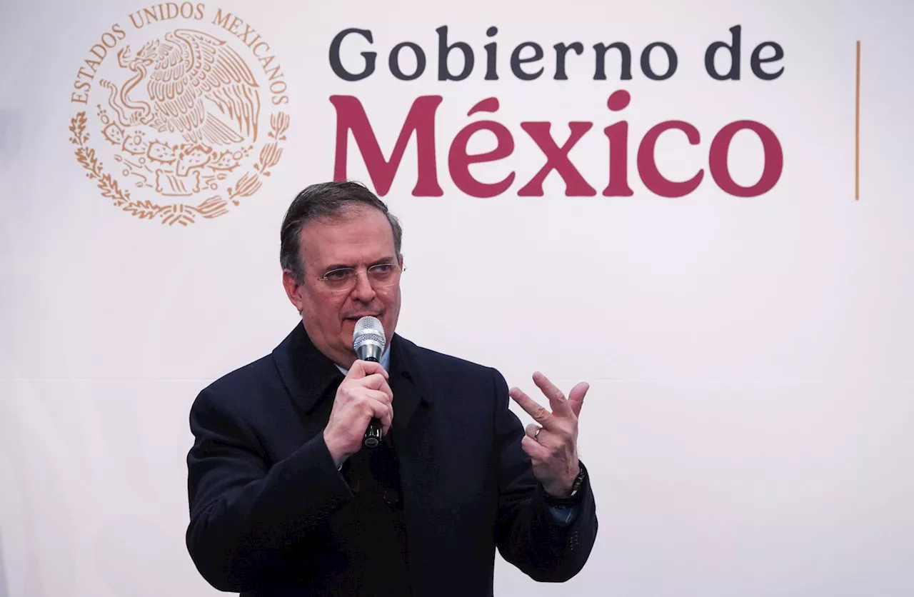 Ebrard: México actuará con 'sangre fría' ante las declaraciones de Trump