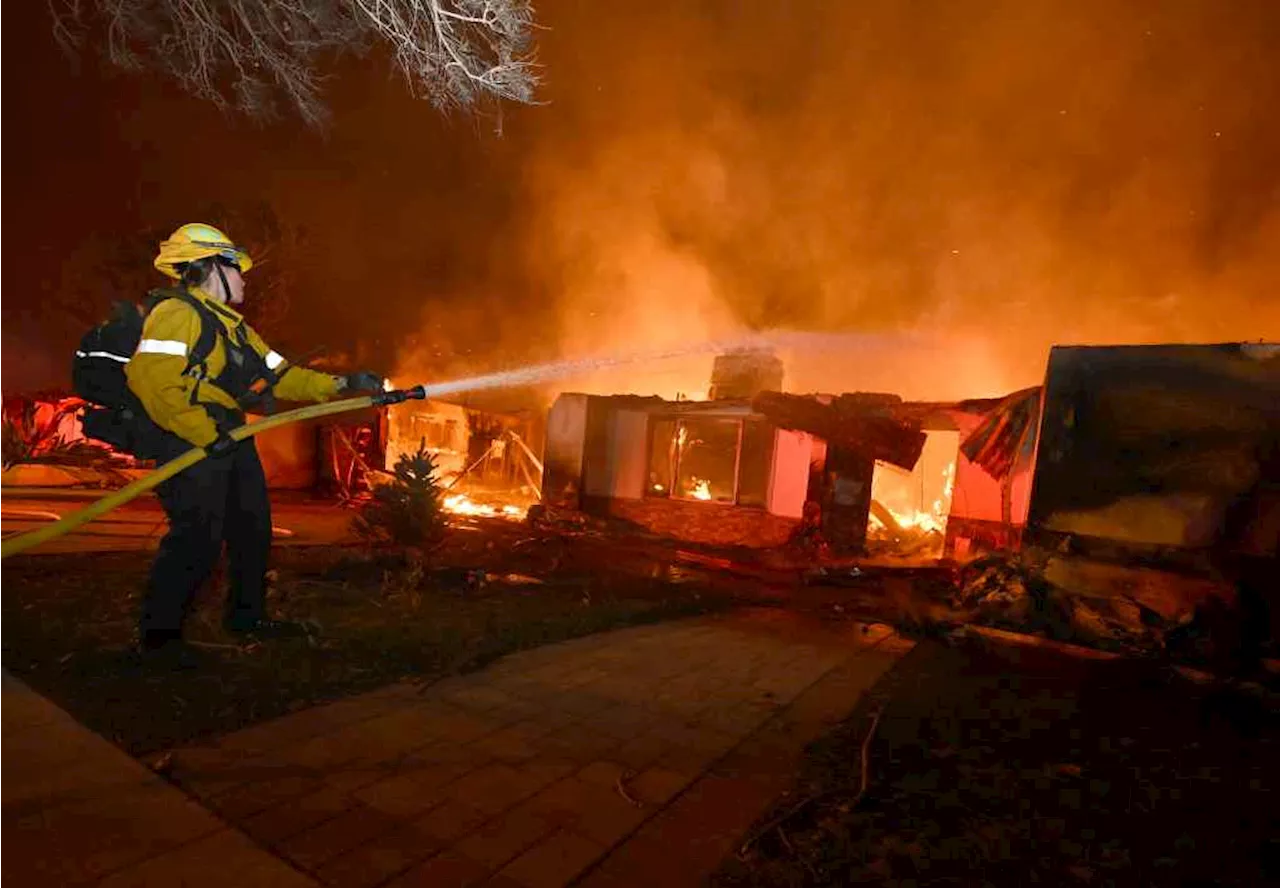 Eaton Fire Destroys Homes, Forces Mass Evacuations in Southern California