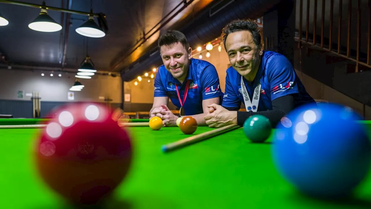 Deux Champions du Billard à Toulouse