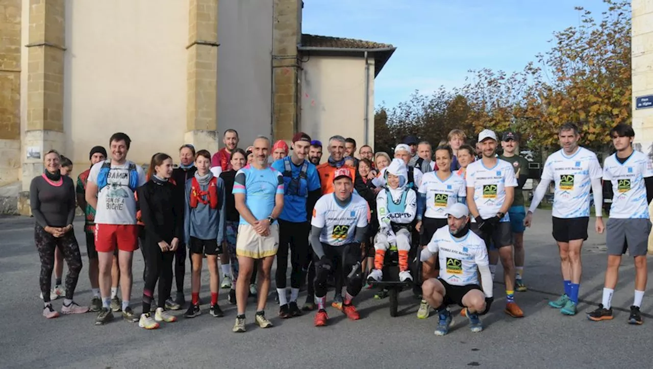 Maxence, un jeune athlète sur une joëlette, s'attaque à la 100 km de la Réunion