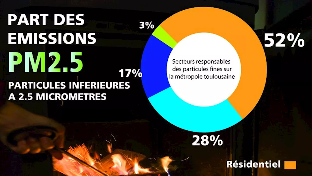 Pollution aux particules fines : faut-il interdire le chauffage à bois à Toulouse ?