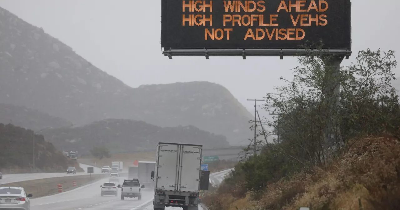 High Winds Pose Risks in Southern California, Safety Tips for Drivers