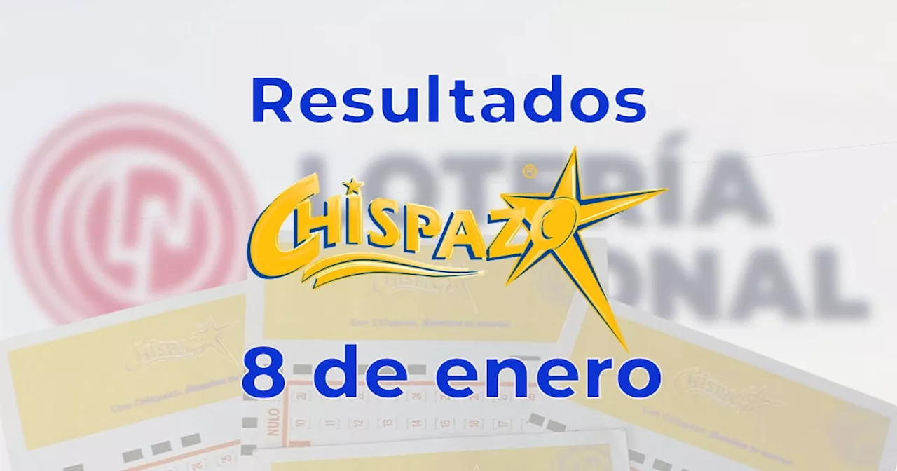 Resultados del Sorteo Chispazo del 8 de Enero de 2025