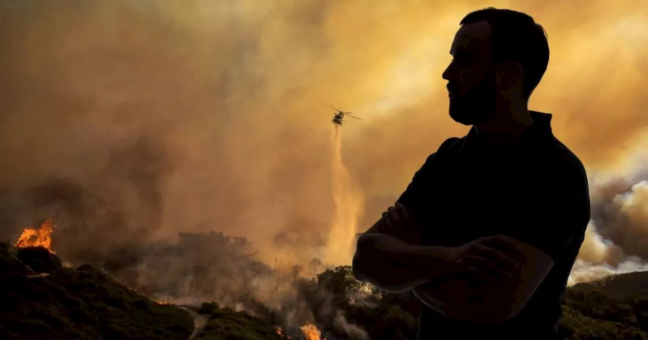 Steve Guttenberg Ayuda a Bomberos en Incendio de Los Ángeles