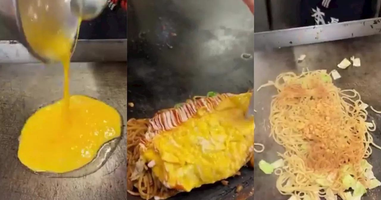 Fideos con omelette: la llamativa receta japonesa que se volvió viral | Viral