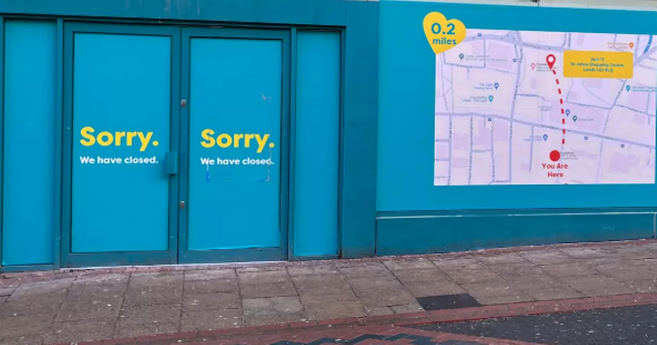 High street giant closes Leeds city centre store