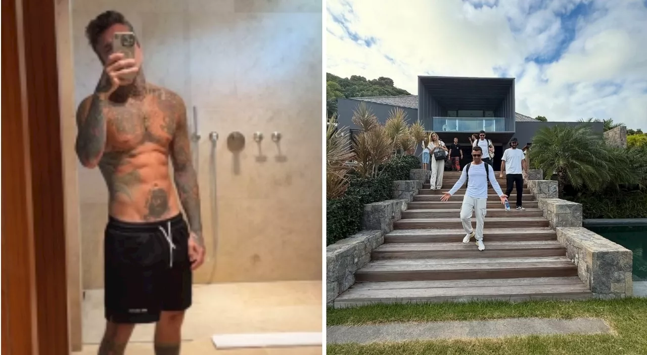 Fedez in vacanza lussuosa a Saint Barth