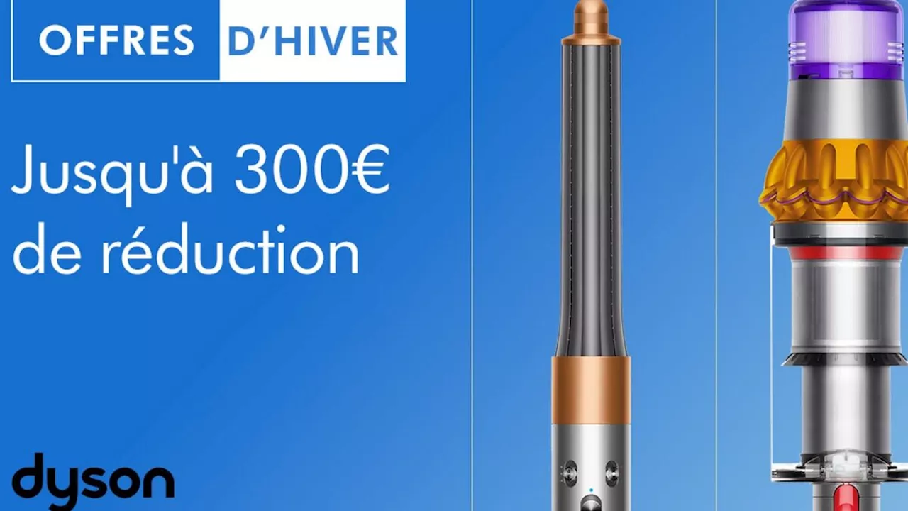 Dyson Soldes d'Hiver 2025 : Jusqu'à 300€ de Réduction