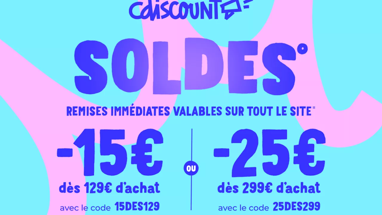 Soldes Cdiscount : les meilleures promotions à saisir dès maintenant