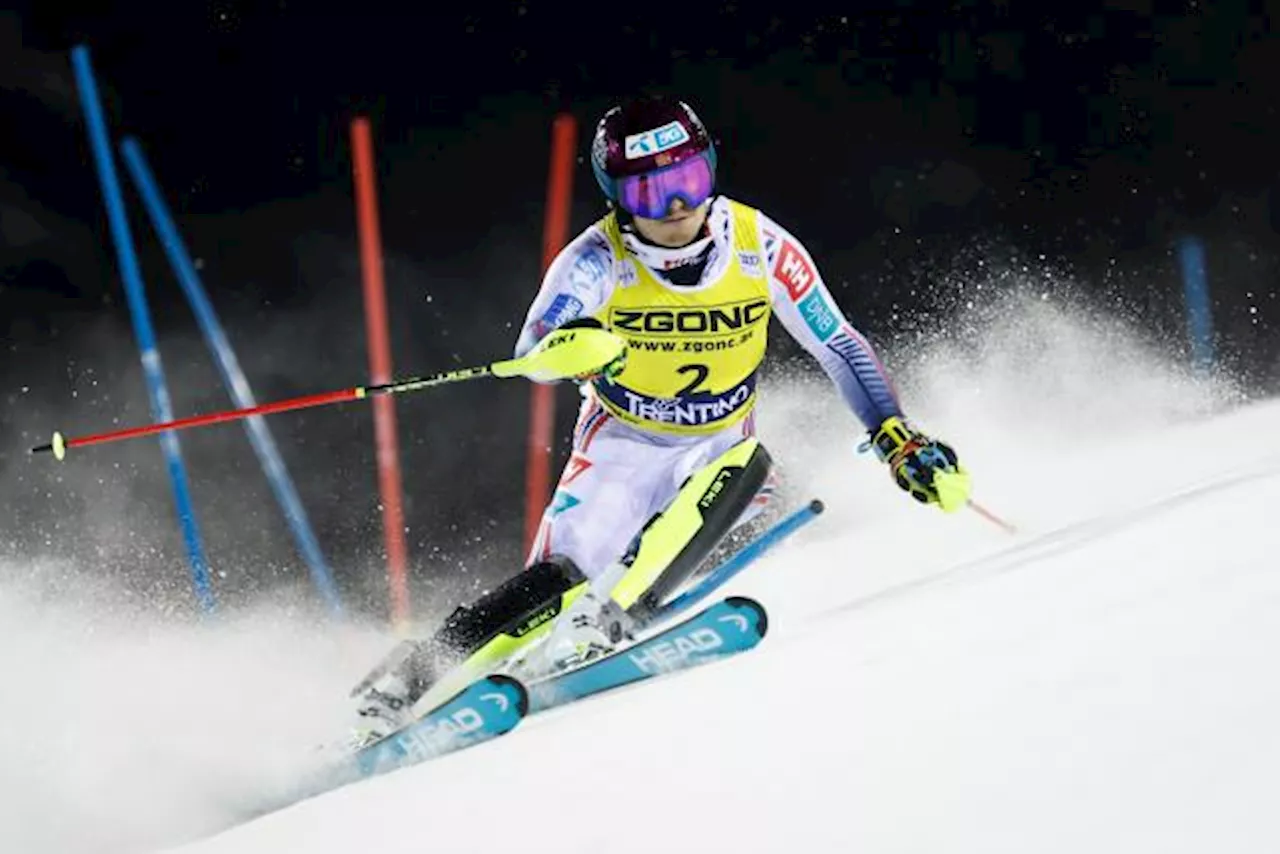 McGrath domine la première manche du slalom de Madonna di Campiglio