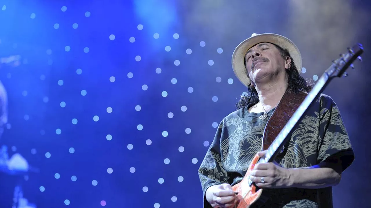 Gitaris Legendaris Carlos Santana Terkena Kecelakaan, Show Ditunda