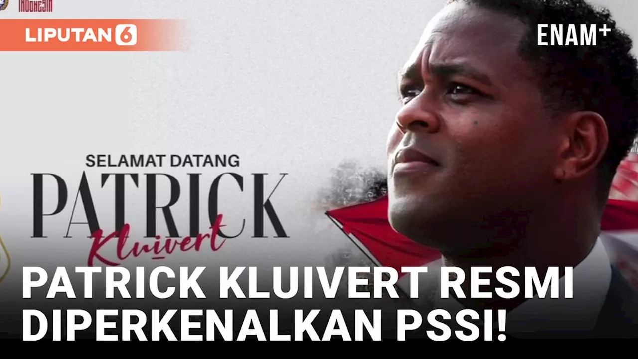 VIDEO: Patrick Kluivert Resmi Diperkenalkan PSSI