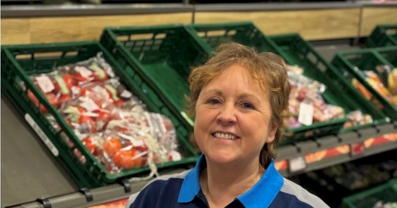 East Lancashire Aldi hero celebrates 20 year work anniversary