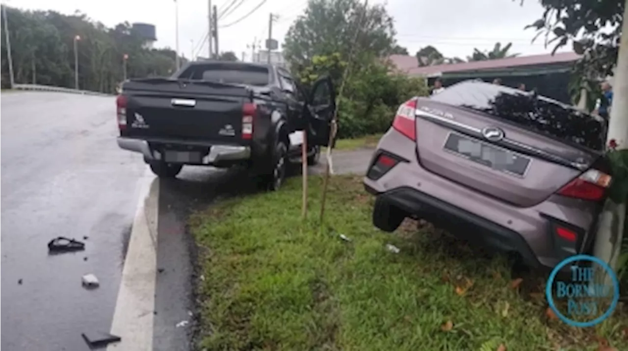 Sarawak police: 35-week pregnant driver loses baby after car crash at Jalan Bau-Lundu in Kuching