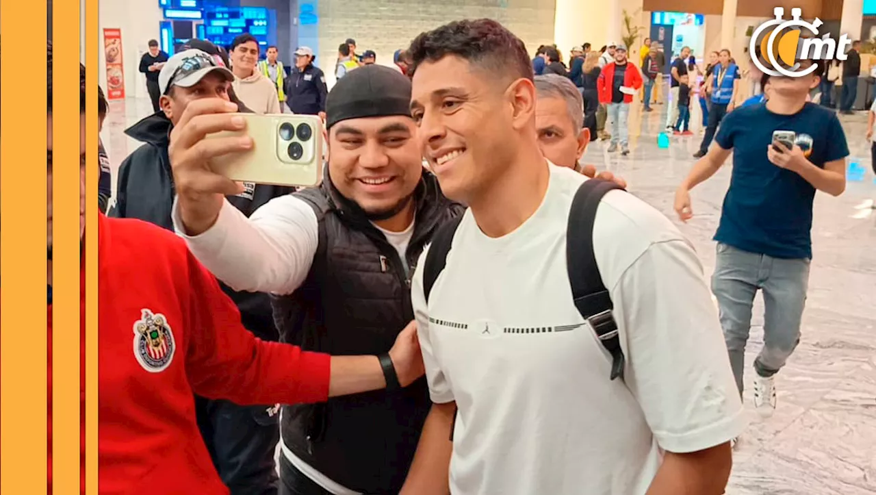 Luis Romo llegó listo a Guadalajara y se mostró sorprendido por lo que mueve Chivas