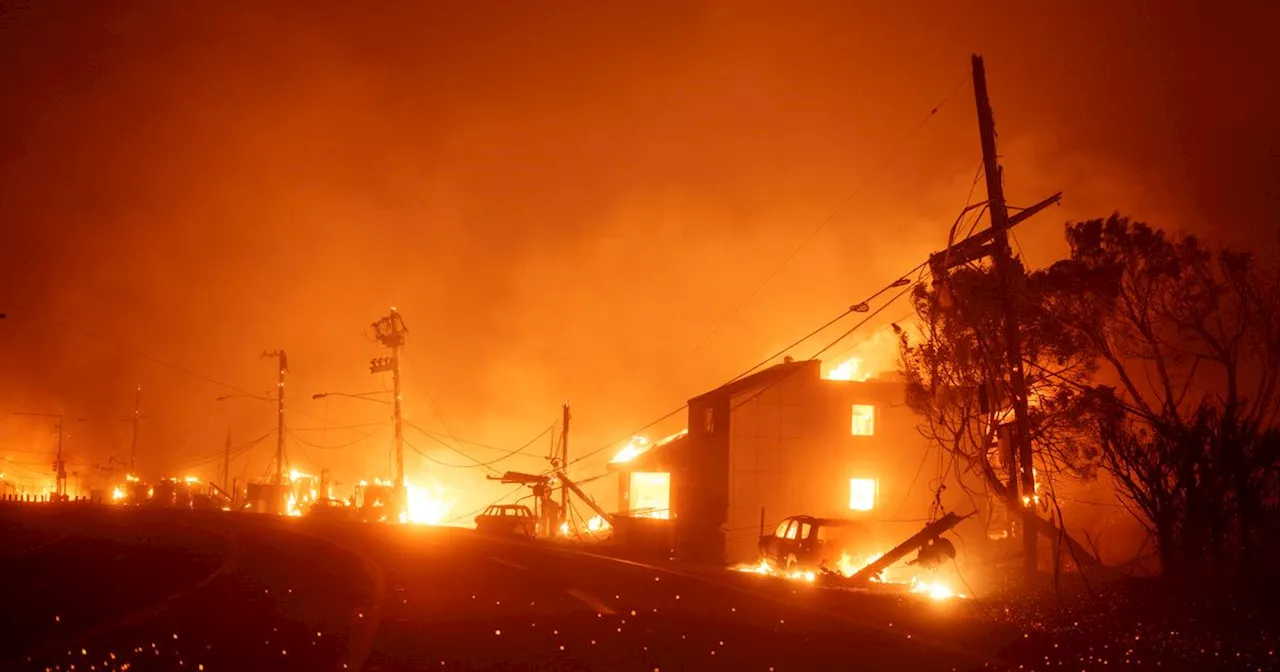 California Wildfires Force Evacuations, Threaten Celebrity Homes