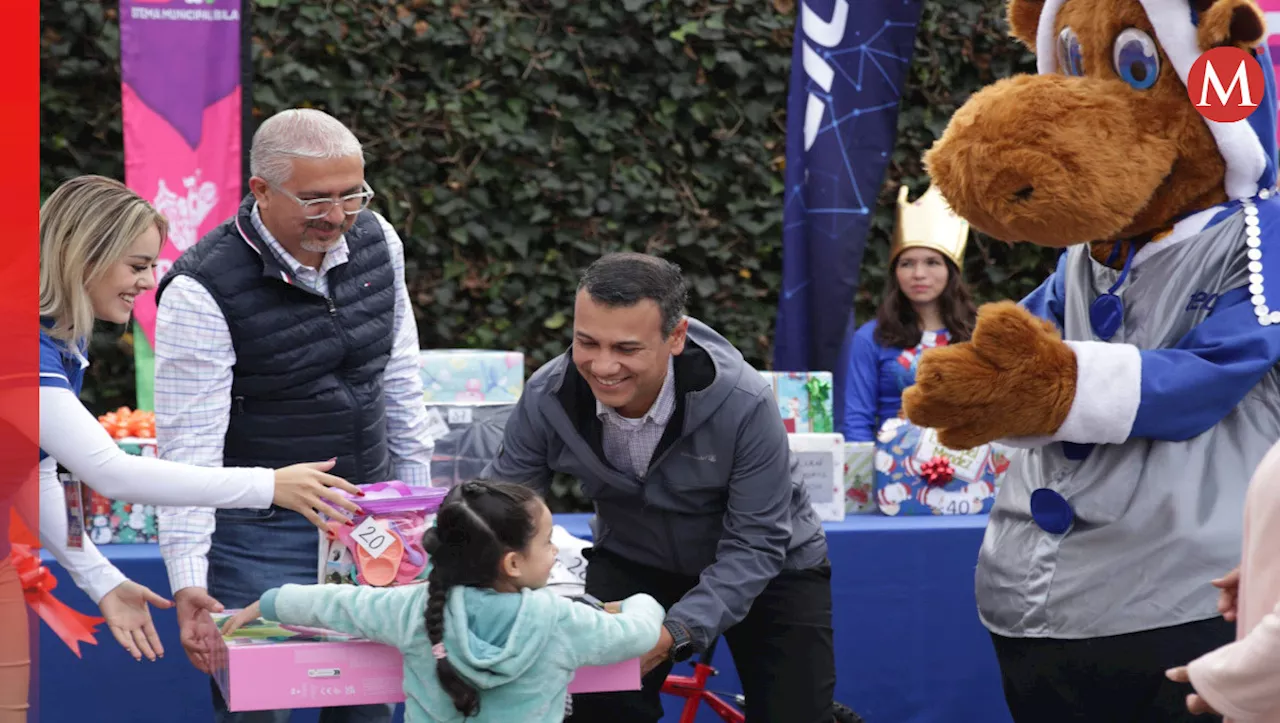 Telcel y el DIF Municipal ayudan a entregar regalos a los Reyes Magos en Puebla