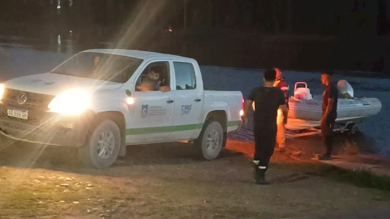 Desesperada búsqueda en el Río Limay: una nena de 10 años entró al agua y desapareció