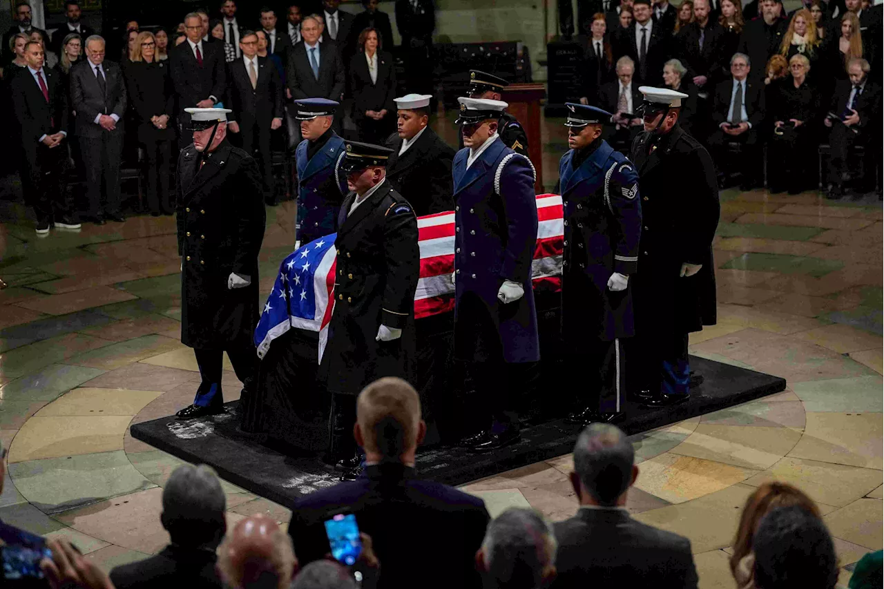 Jimmy Carter's Body Lies in State at US Capitol