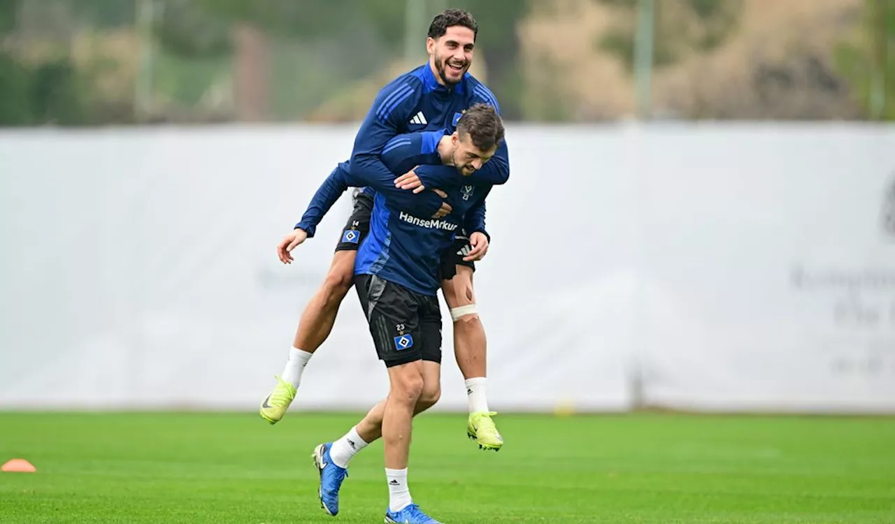 Guter Tag für den HSV: Schonlau ist da und Reis/Königsdörffer nähern sich dem Mannschaftstraining