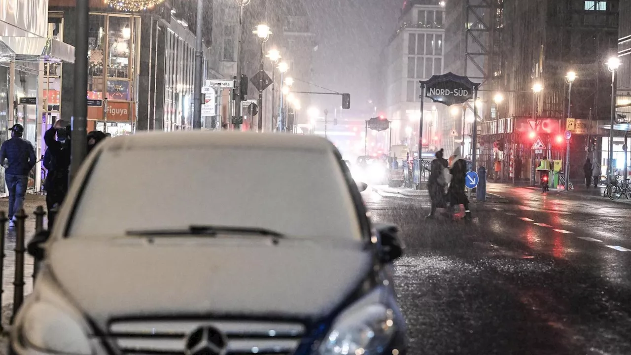 Schnee und Glätte in Berlin und Brandenburg