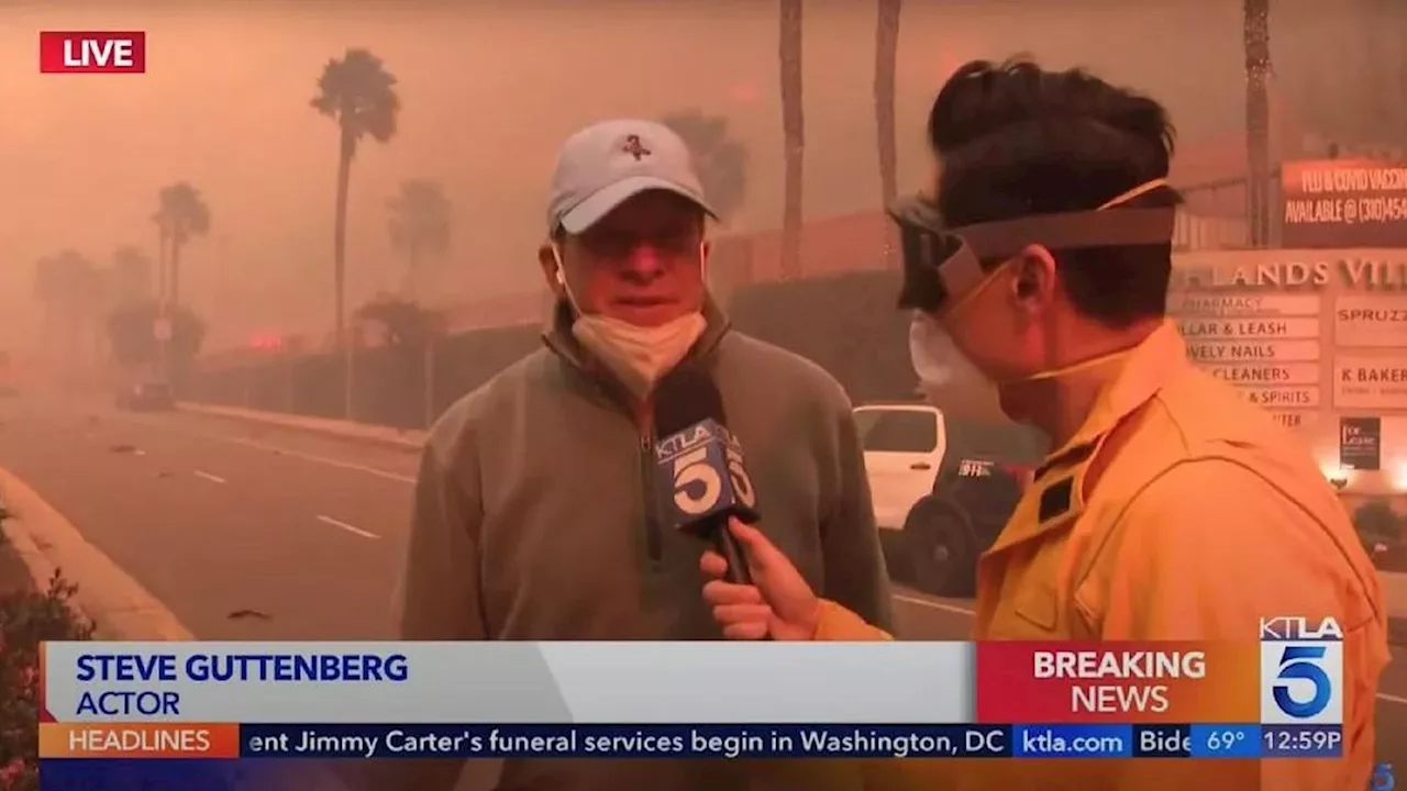 Steve Guttenberg Hilft bei den LA-Bränden