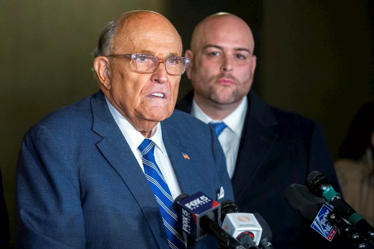 Giuliani's World Series Rings in Dispute Over $148 Million Defamation Award