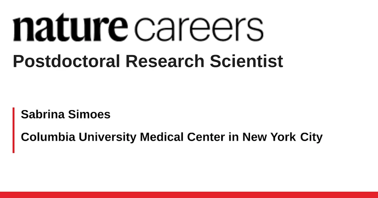 Cellular/Molecular Postdoc Position at Columbia University Irving Medical Center