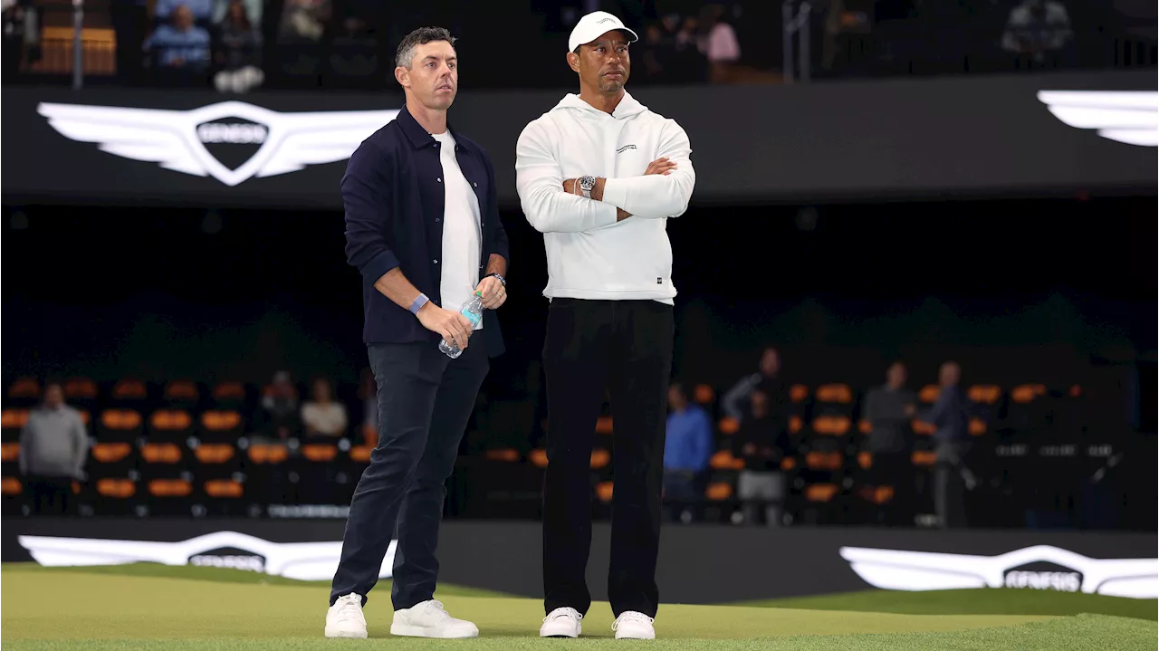 Indoor golf league created by Tiger Woods and Rory McIlroy has successful debut