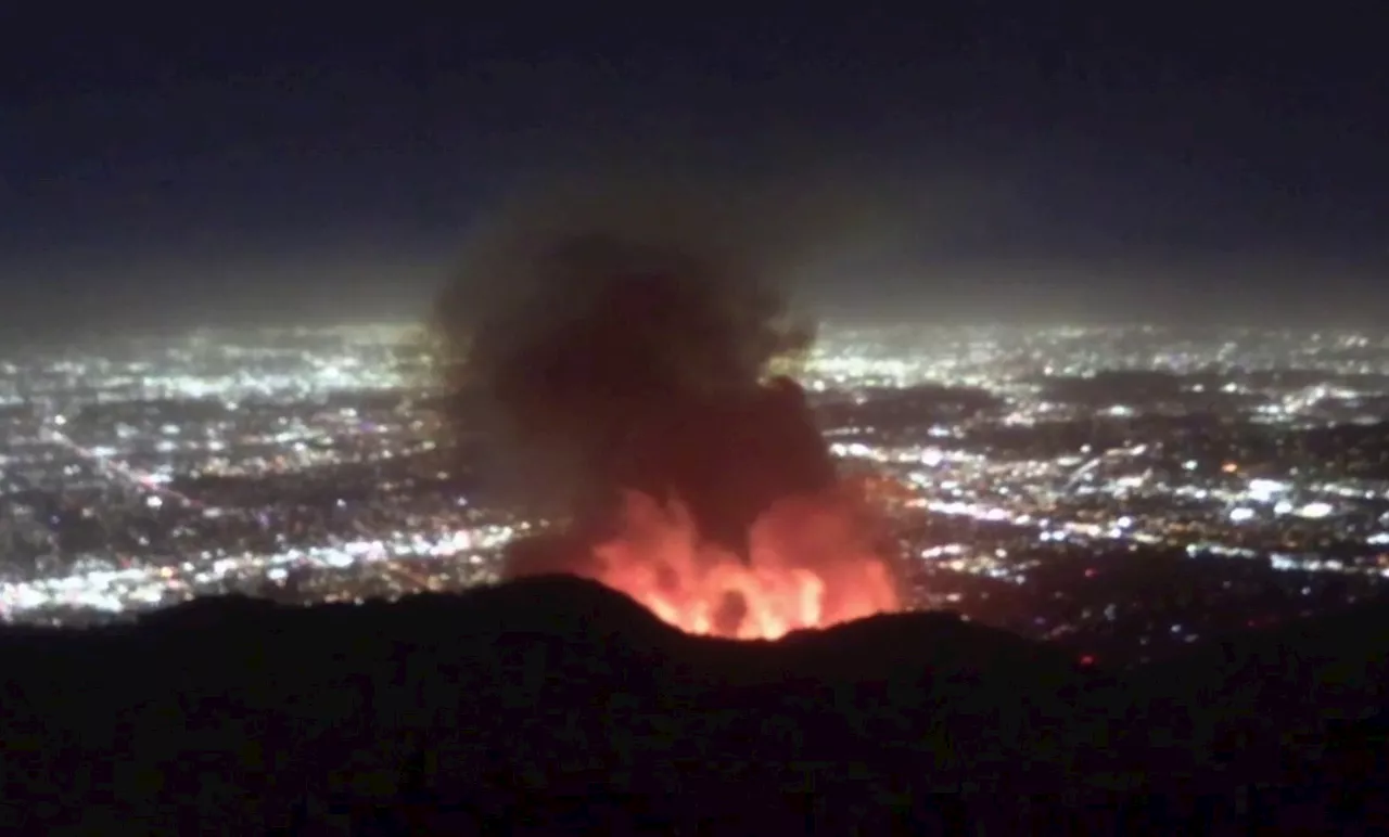 Eaton Fire Blazes Near Altadena, Forcing Evacuations and School Closures