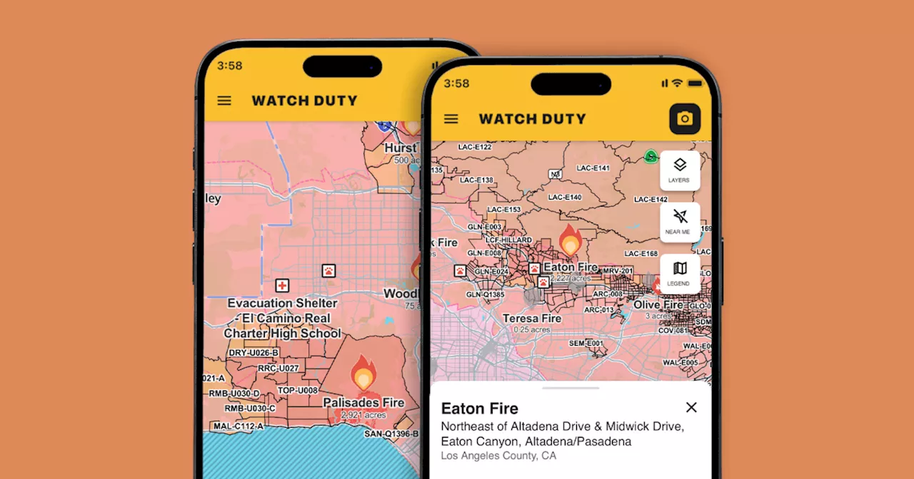 Watch Duty App Offers Lifeline Amid Devastating California Wildfires