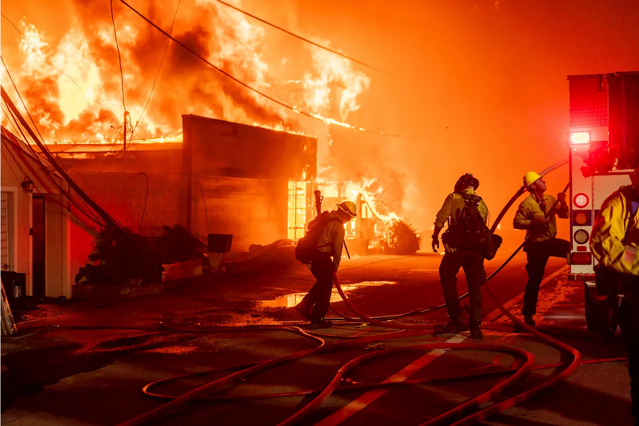 Palisades Fire Rips Through Pacific Palisades