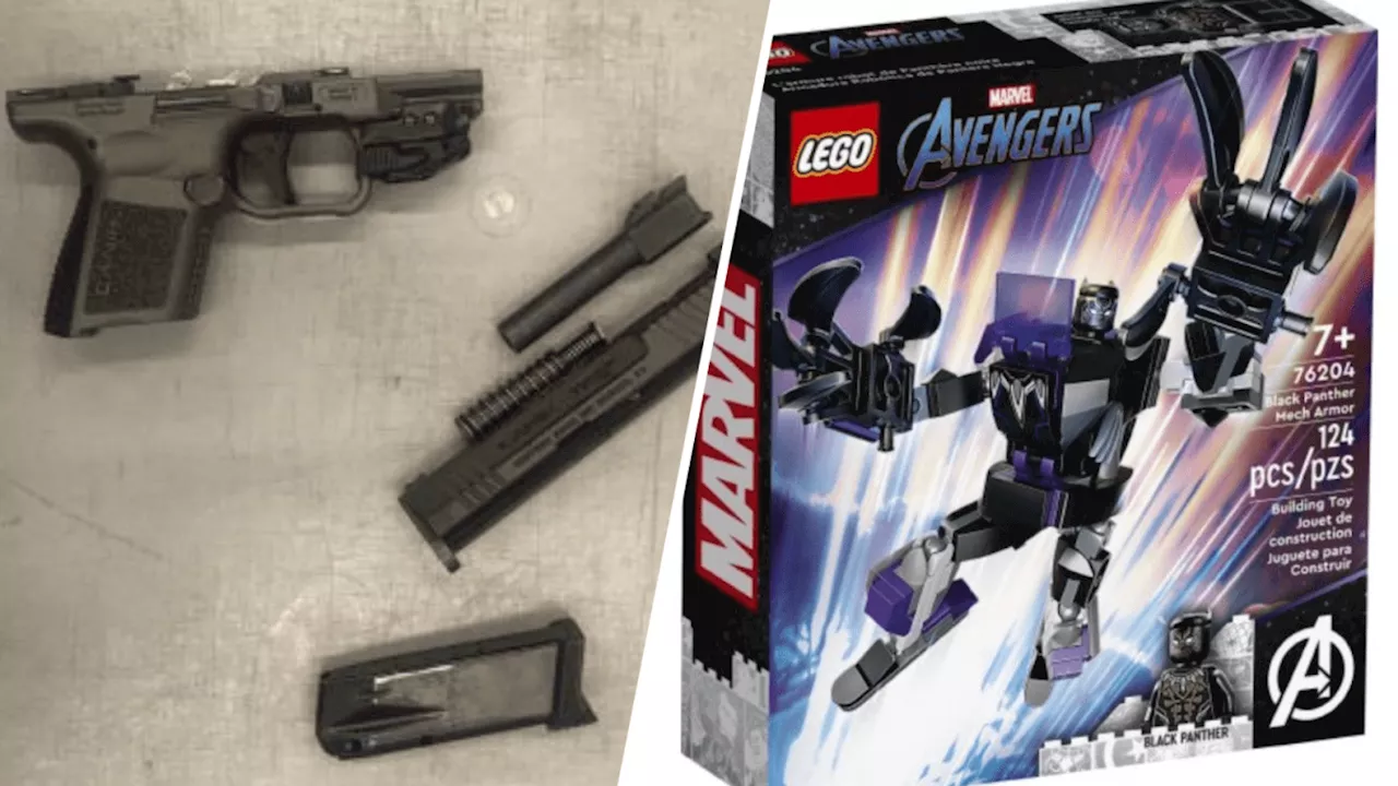 Passenger Arrested at Newark Airport for Hiding Disassembled Gun in LEGO Set