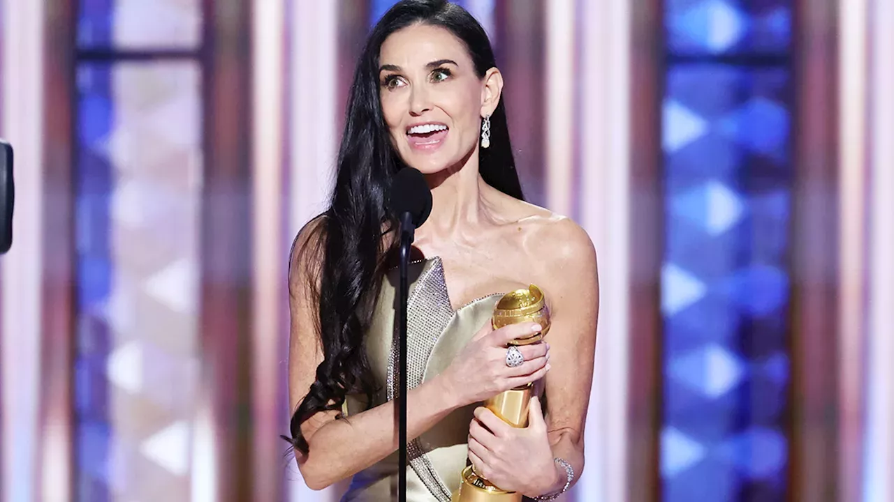 Demi Moore's Golden Globe Speech A Celebration of SelfWorth