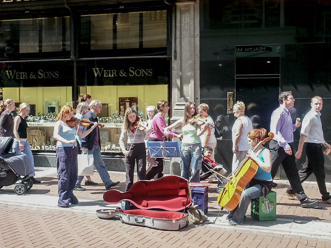 Dublin Buskers Fear for Livelihoods as Apartments Planned for Grafton Street