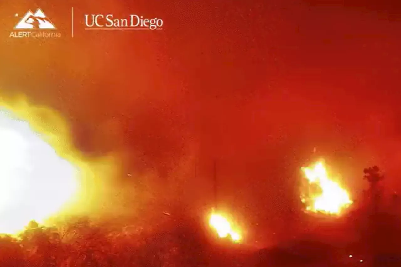 California Wildfires Rage Across Los Angeles