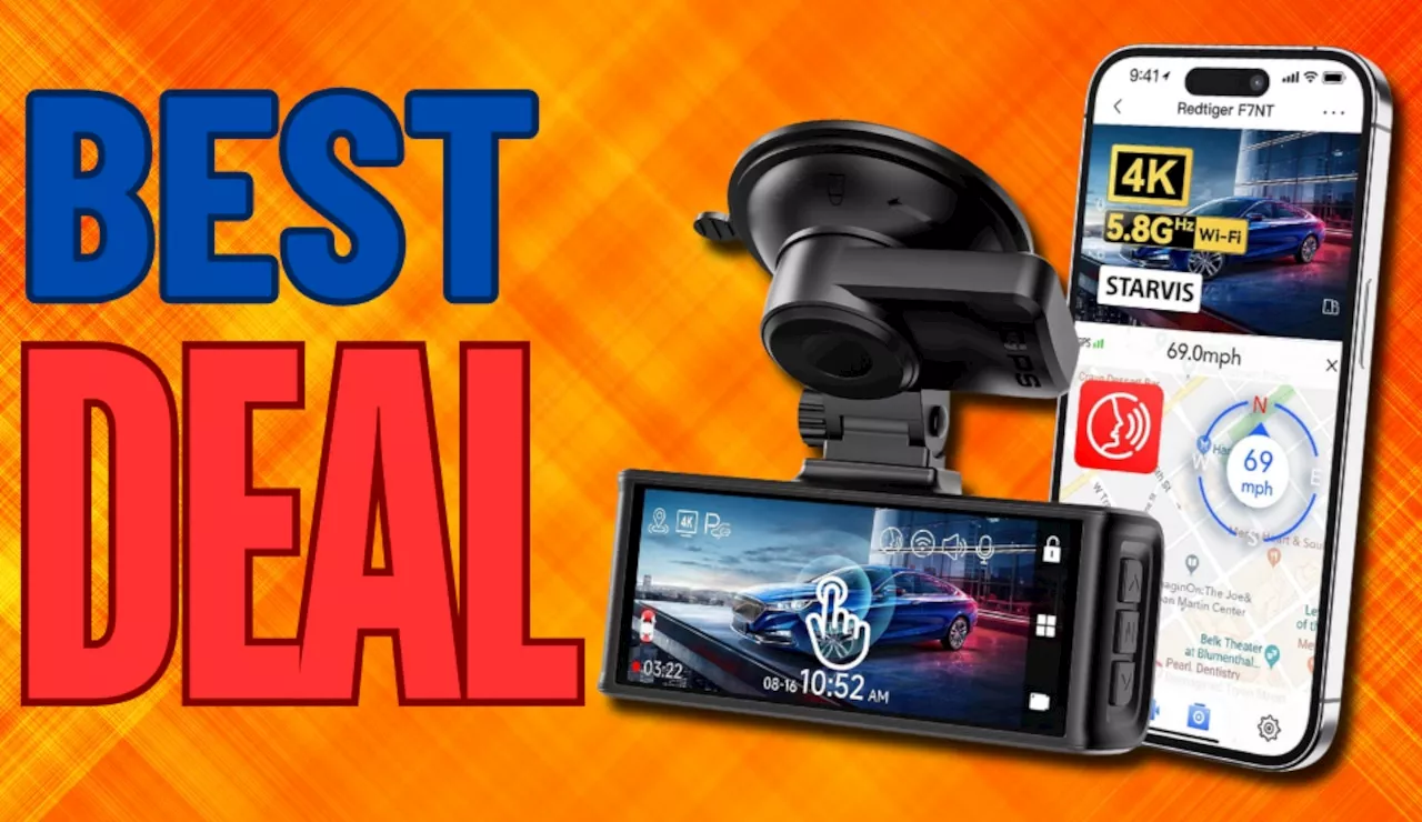 Amazon's Lowest Price Yet on REDTIGER 4K Dash Cam Plus Surprise Discount