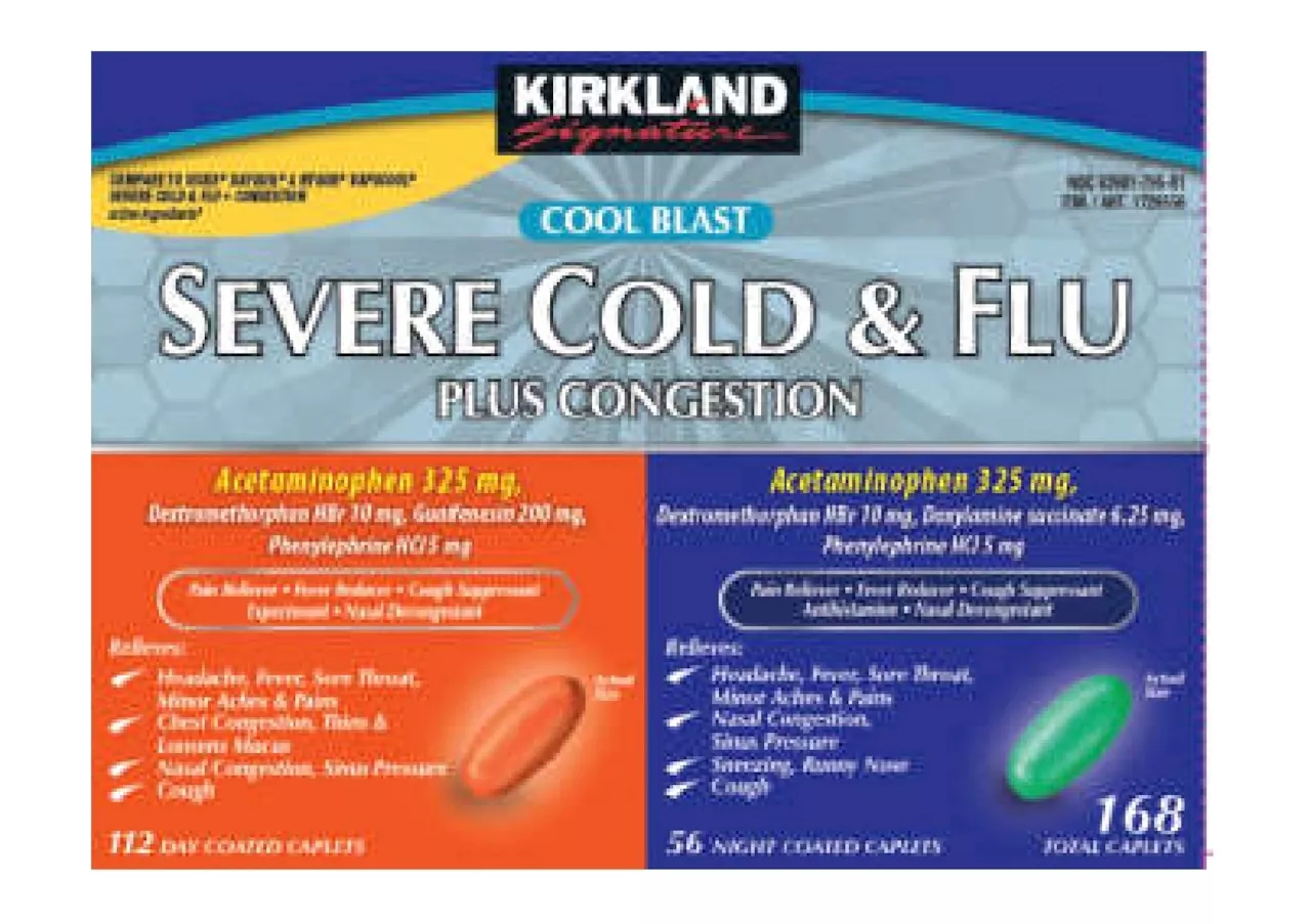 Costco Recalls Kirkland Cold and Flu Medicine Over Contamination Concerns