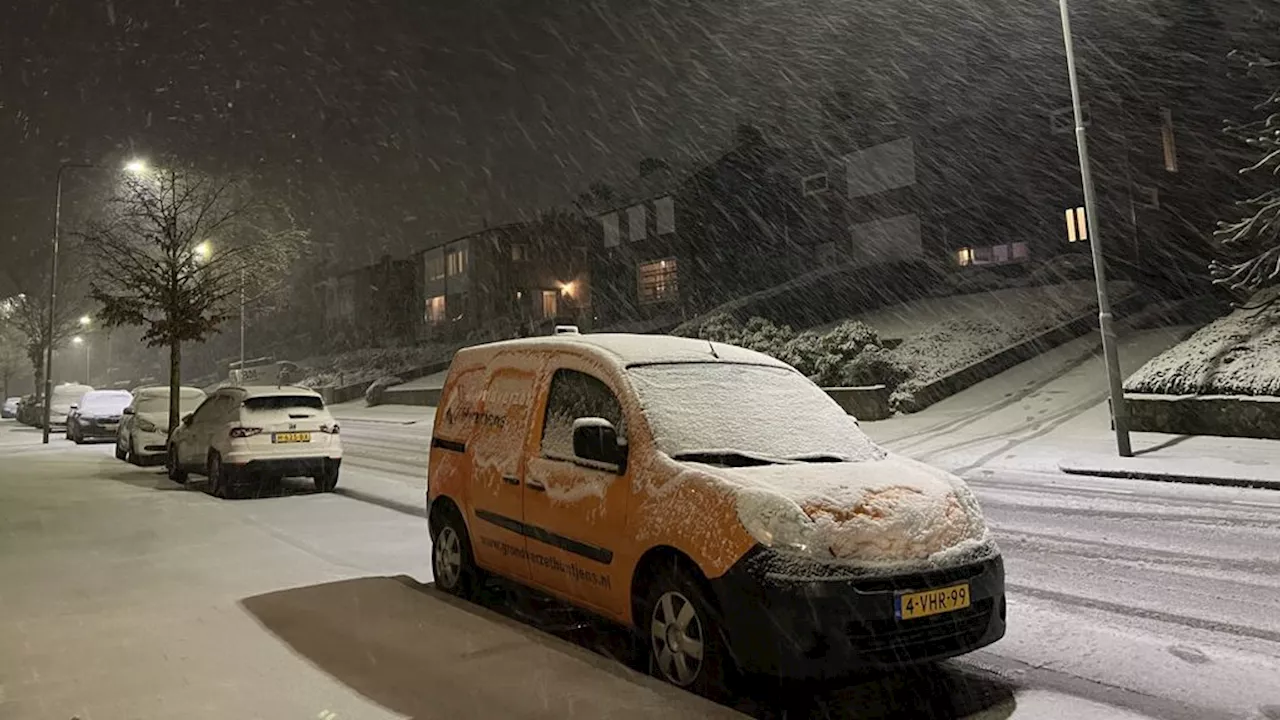 Het sneeuwt in het zuidoosten, kans op pak van 10 centimeter