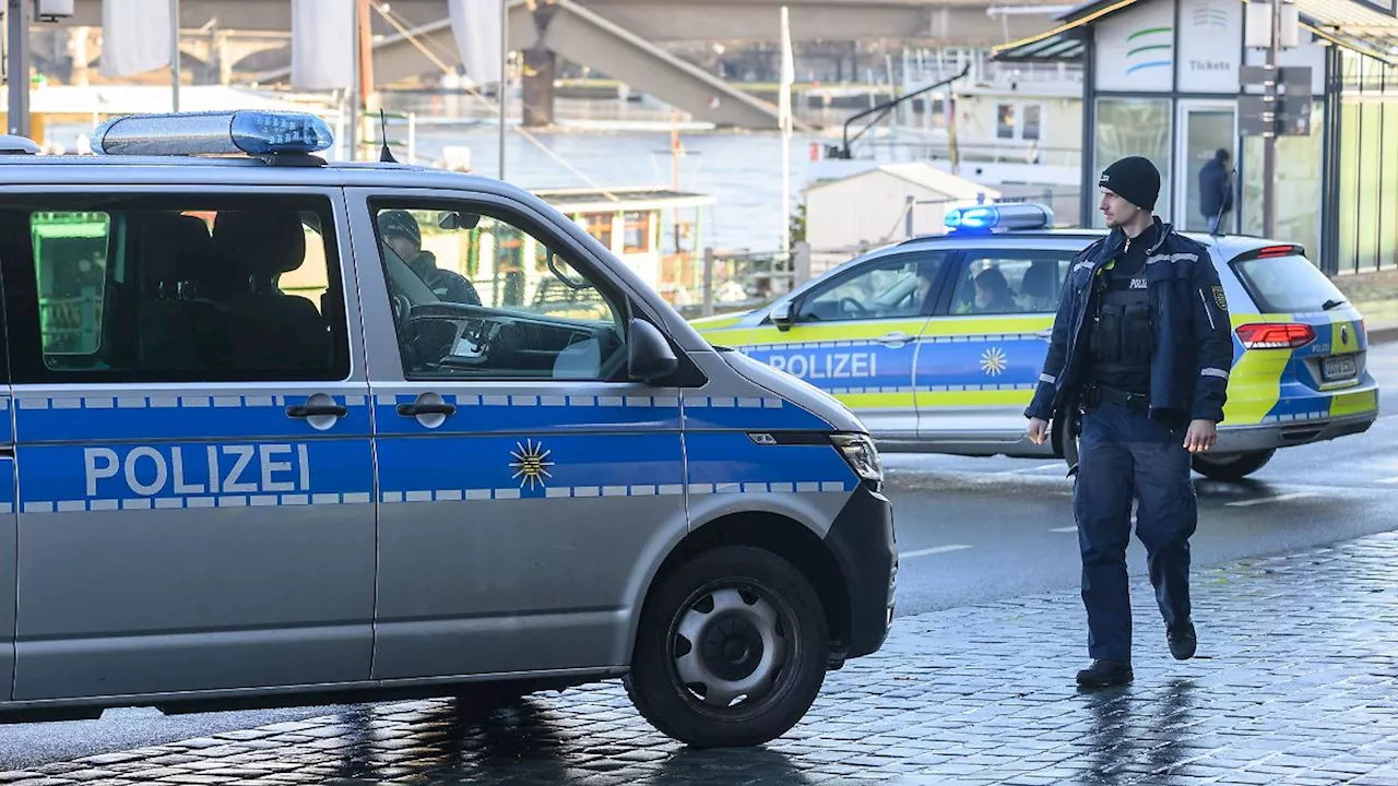 Bombenfund bei Abrissarbeiten an der Carolabrücke in Dresden - Evakuierung