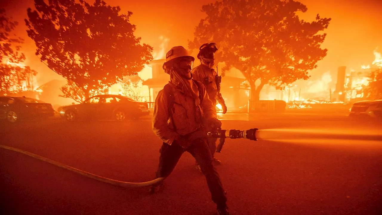 L.A.-Feuer: Villen brennen in Pacific Palisades, Zehntausende flüchten