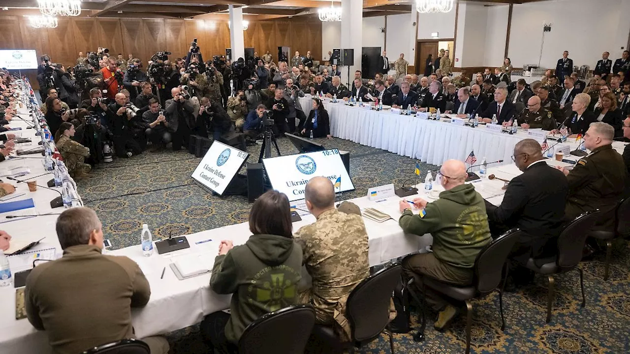 Ukraine-Kontaktgruppe tagt in Ramstein - Letztes Treffen unter Joe Biden