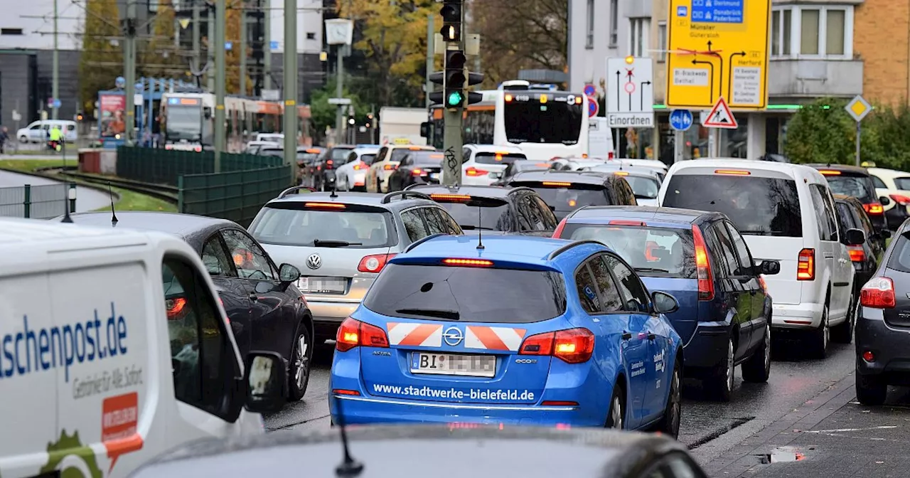 Bielefelder Staus: Pendler verlieren 27 Stunden pro Jahr