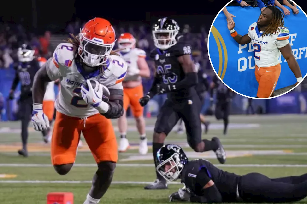 Boise State Star Running Back Ashton Jeanty Declares for 2025 NFL Draft