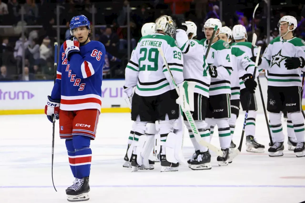 Rangers Fail to Secure Back-to-Back Wins After Overtime Loss to Stars