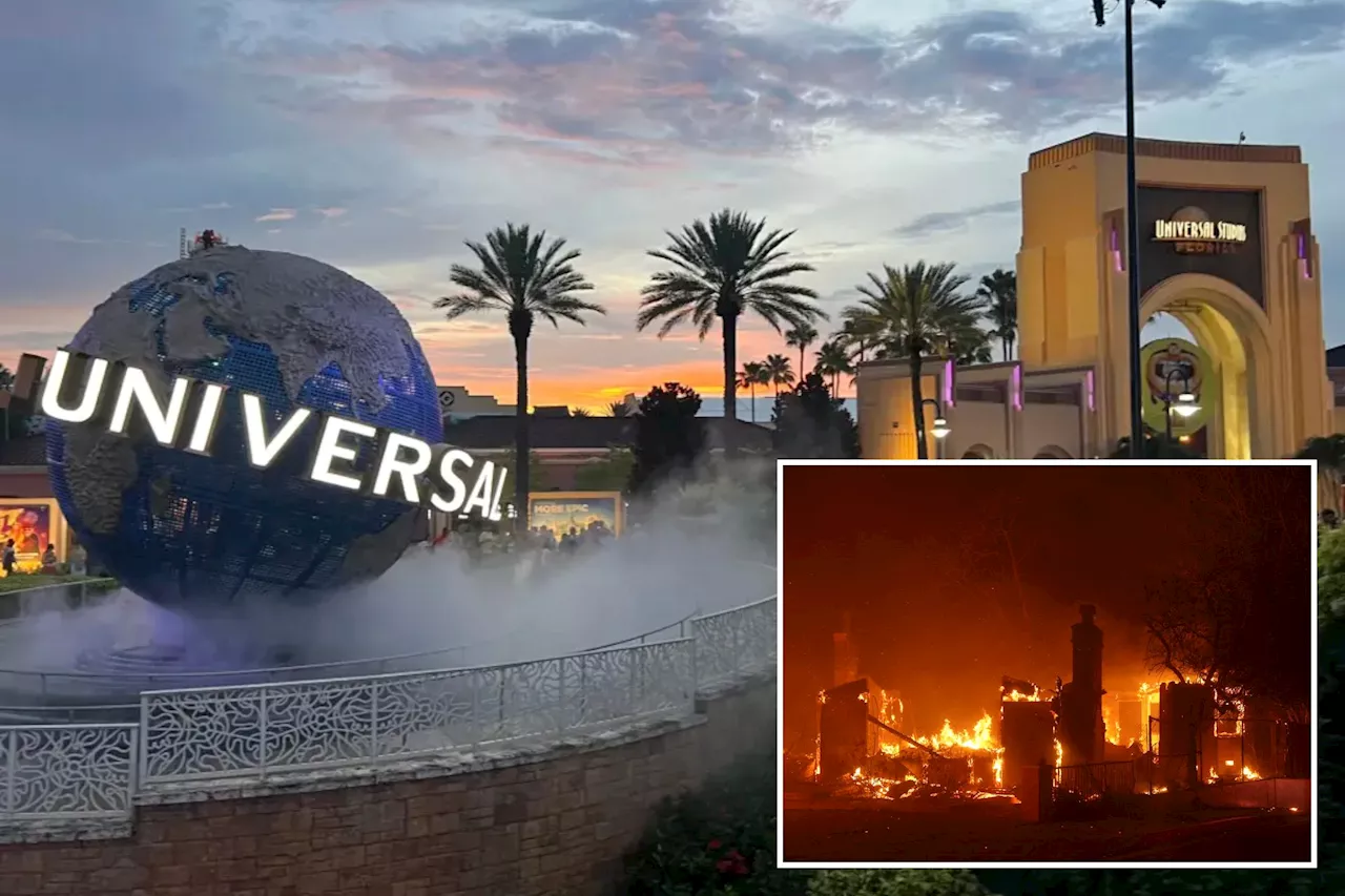 Universal Studios Hollywood Closes Due to Wildfires and Extreme Winds