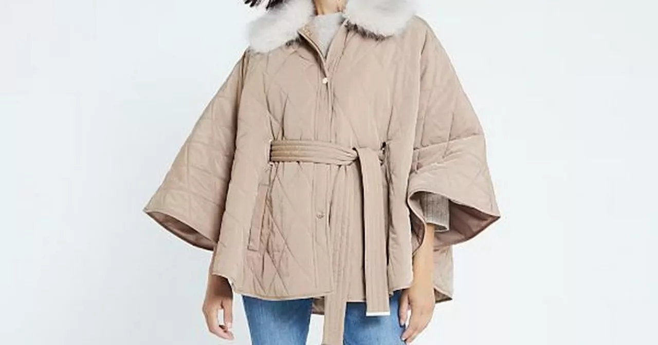 This River Island coat is selling fast and costs just £35